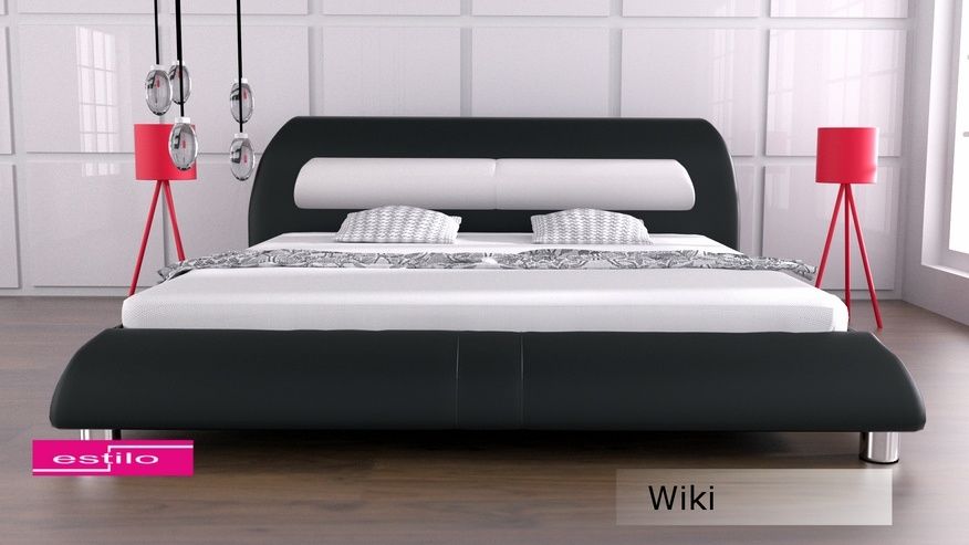 Łóżko tapicerowane Wiki 200x220 - tkanina