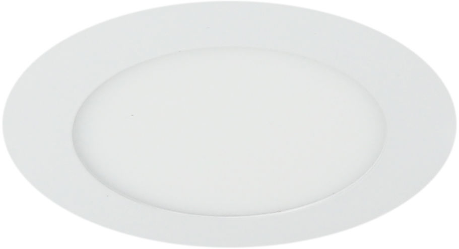 Candellux SP-02 WH 2245607 oprawa do wbudowania stropowa biała 6W LED 230V oczko sufitowe okrągła panel LED min.13cm