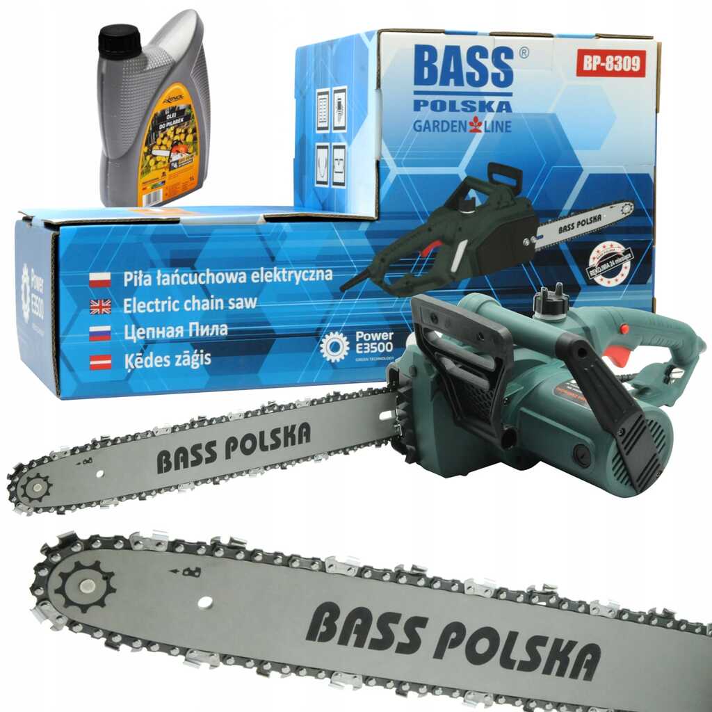 Piła Łańcuchowa Pilarka Elektryczna 2400W Bass O