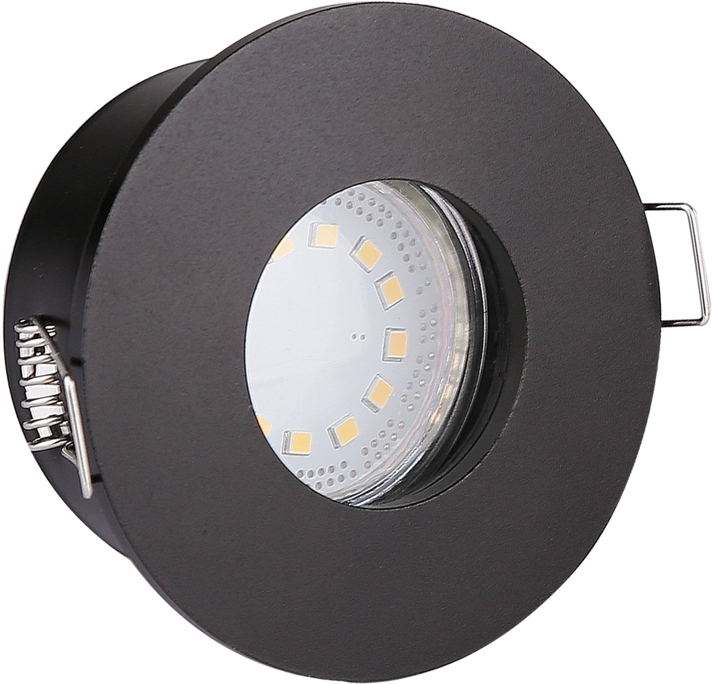 Candellux SH-12 2273129 oprawa do wbudowania stropowa czarna hermetyczny min. 6,8cm IP65