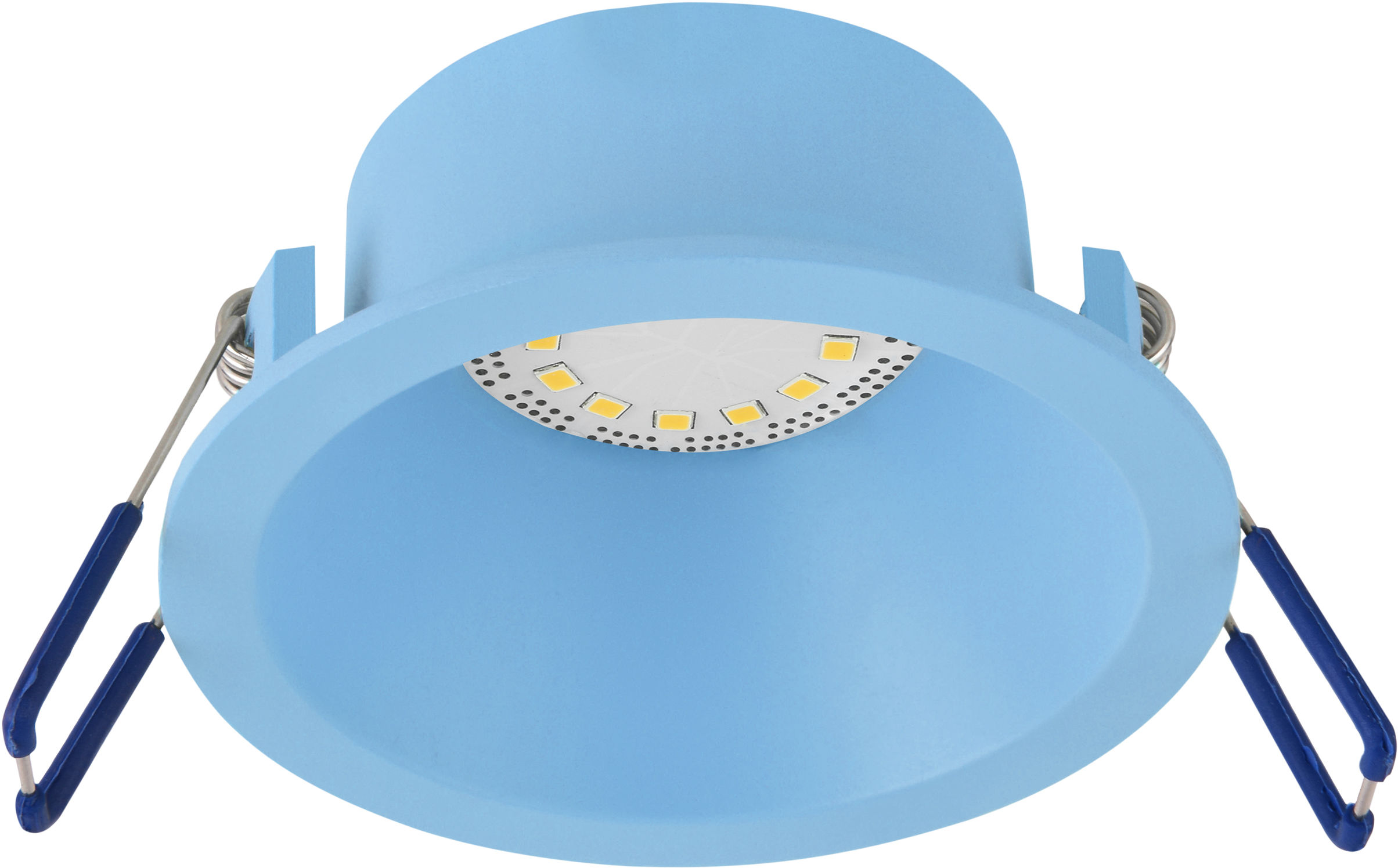 Candellux SA-12 BL 2268736 oprawa do wbudowania niebieska GU10 MAX 35W 230V oczko sufitowe min.7,4cm