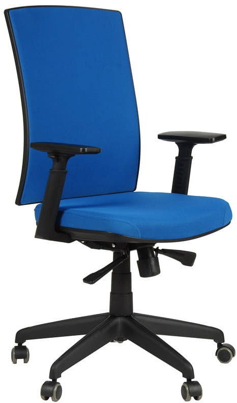 Krzesło biurowe obrotowe KB-8922B/NIEBIESKI, fotel biurowy