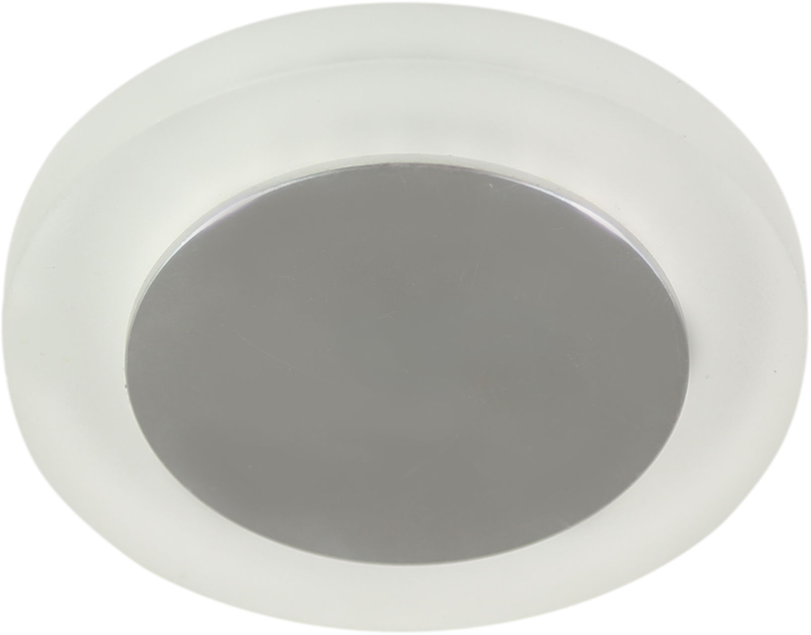 Candellux SS-30 AL/FR 1W LED 230V oprawa do wbudowania stropowa okrągła szkło mrożone 8,8cm