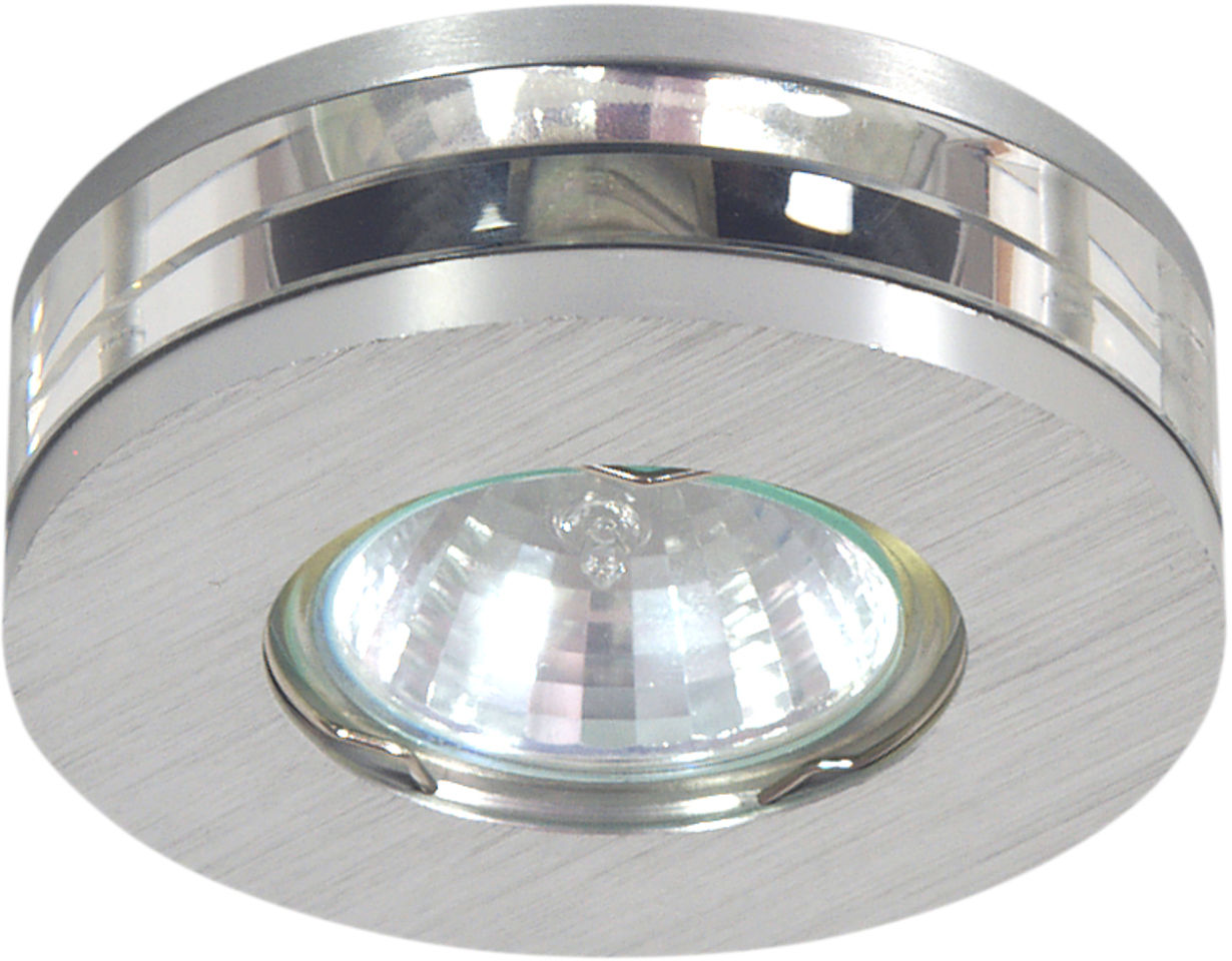 Candellux SA-05 SNS oprawa do wbudowania stropowa okrągła satyna nikiel MR16 1X50W 9cm