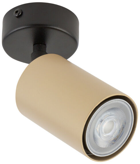 Stylowa lampa sufitowa spot ZOOM GU10 LED wys. 16cm złoty